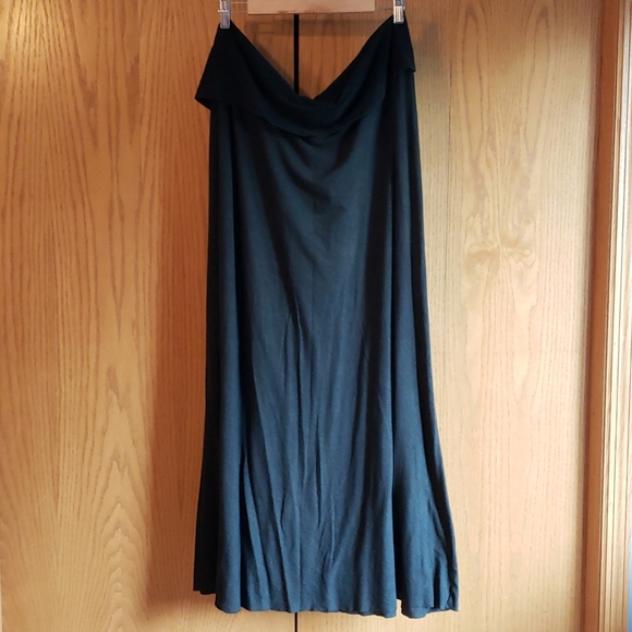 Fresh Laundry Aline Fold Down Long Skirt - Picture 1 of 8